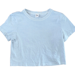 TNA Basic Blue Tee Shirt Size Small Aritzia